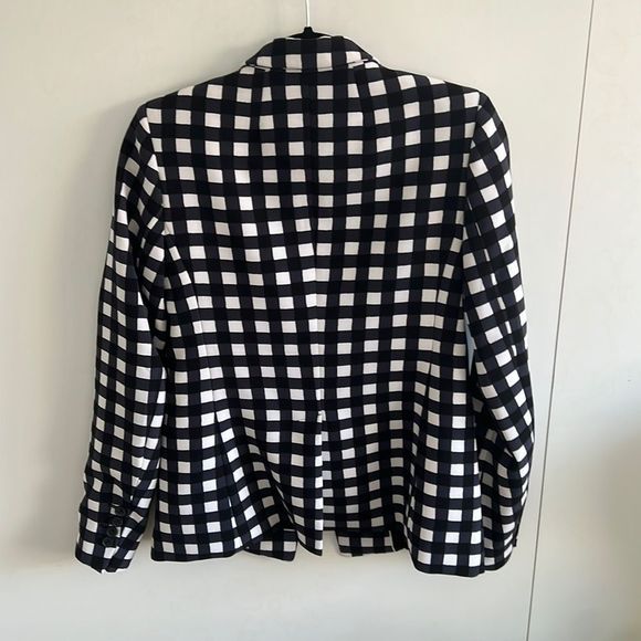 Banana Republic Checks / Checkered Blazer - Blue, white and black - Picture 6 of 6